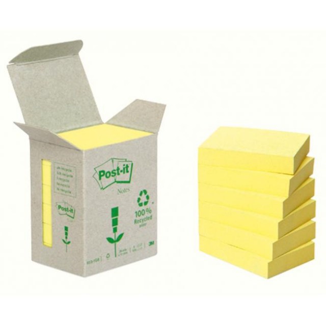 Bločky Post-it recyklované 76x76 žlté_1
