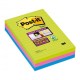 Bloček Post-it Super Sticky 102x152 linajkový mix farieb_1