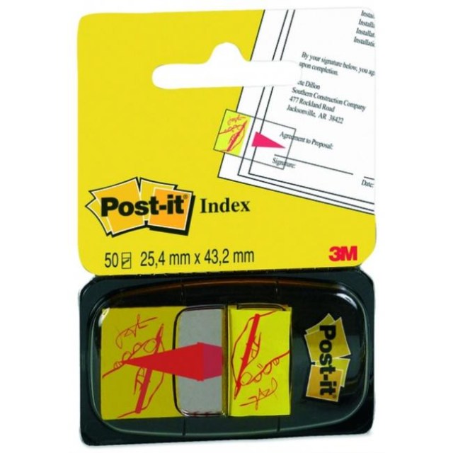 Záložky Post-it Index široké 25,4x43,2 podpis_1