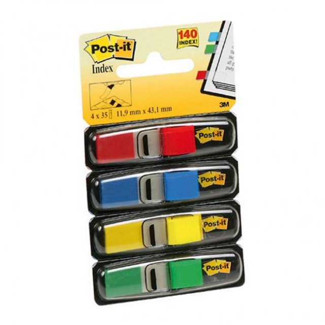 Post-it index úzky11,9x43,1 klasické_1