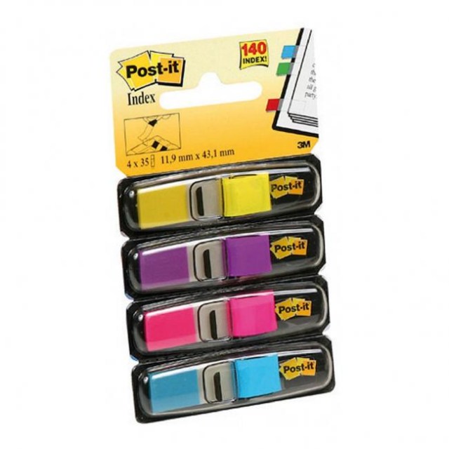 Post-it index úzky11,9x43,1 neónové_1