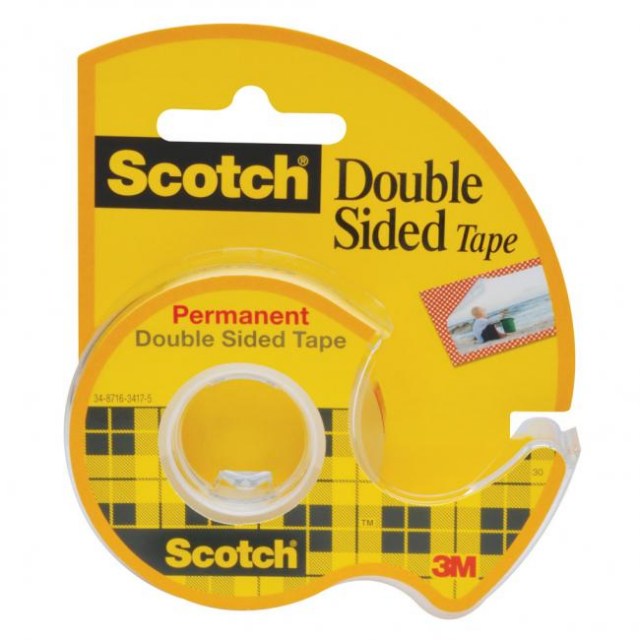Lepiaca páska obojstranná Scotch 12mm x 6,3m s dispenzorom_1