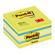 Bloček kocka Post-it 76x76 neónová zelená mix_1