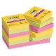 Bloček Post-it Super Sticky CARNIVAL, veľkosť 47,6 x 47,6 mm, 12 bločkov po 90 lístkov_1