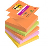 Z-bločky Post-it Super Sticky BOOST, veľkosť 76x76 mm, 5 bločkov po 90 lístkov_1