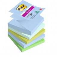Z-bločky Post-it Super Sticky OASIS, veľkosť 76x76 mm, 5 bločkov po 90 lístkov_1