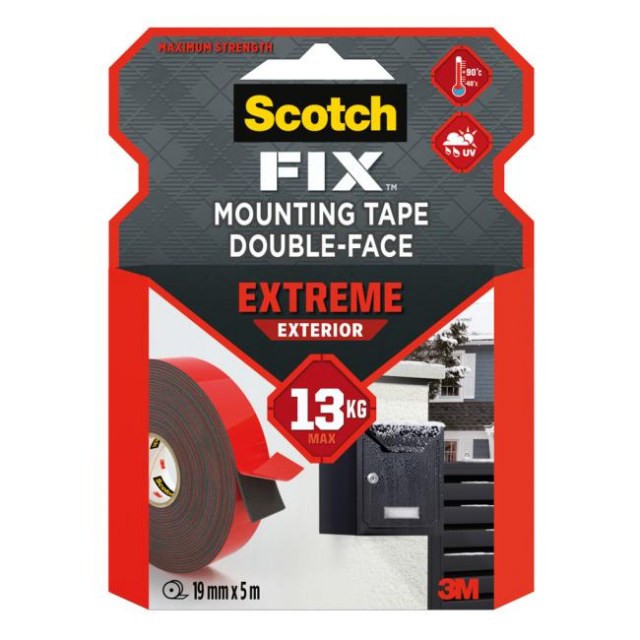 Montážna páska Scotch do exteriéru supersilná, 19 mm x 5 m_1