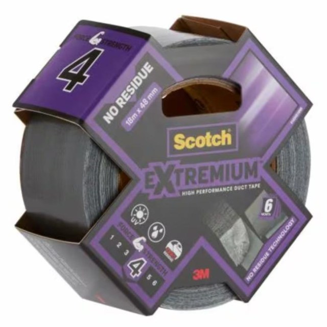 Opravná páska Scotch,Extremium, NO RESIDUE, vysokovýkonná,18,2m x 48mm Vysokoúčinná lepiac