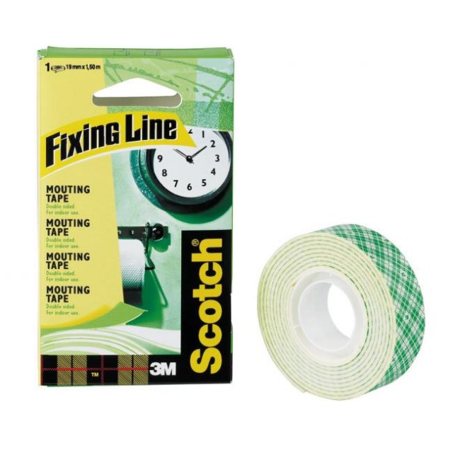 Montážna páska Scotch 33 penová biela 19mm x 1,5m_1