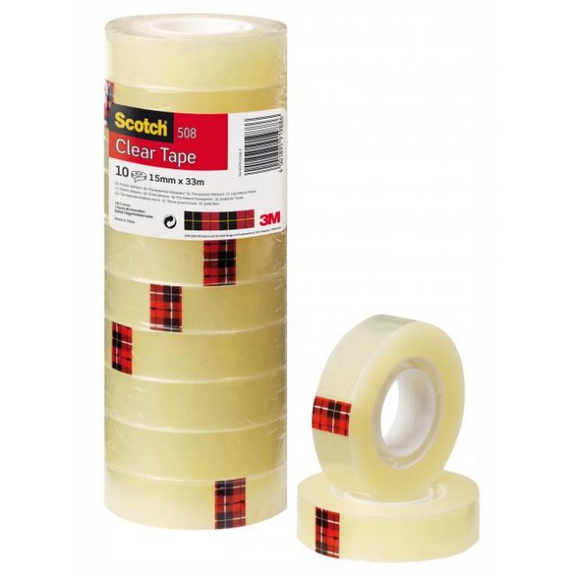 Lepiaca páska Scotch 508 15mm x 33m 10ks_1