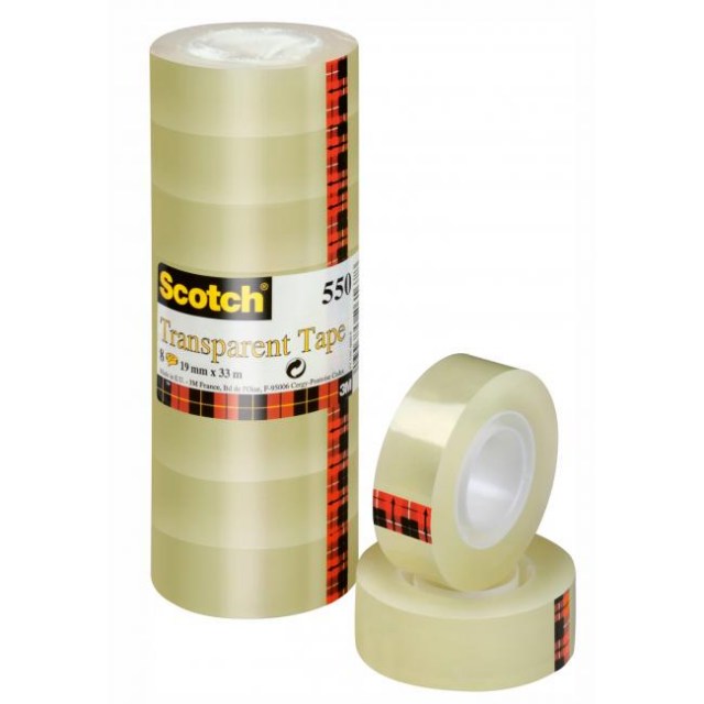 Lepiaca páska Scotch 550 19mm x 33m 8ks_1