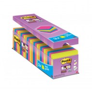 Bločky Post-it Super Sticky neónová 76x76 zvýhodnené balenie_1