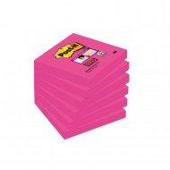 Bločky Post-it Super Sticky - Fuchsia 76x76mm