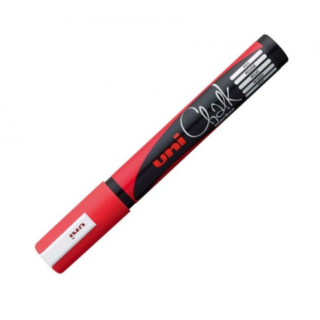 Kriedový popisovač PWE-5M fluor červený_1