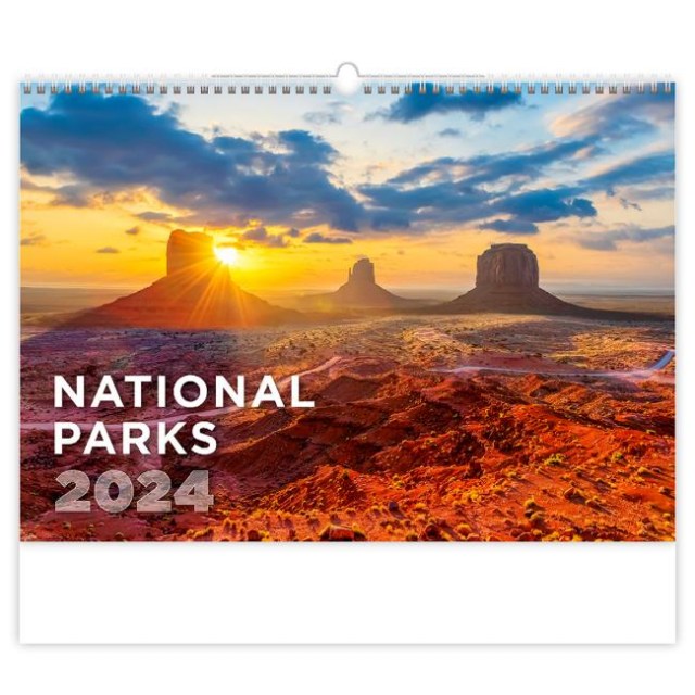 Nástenný kalendár National Parks 45 x 31,5 cm 2026_1