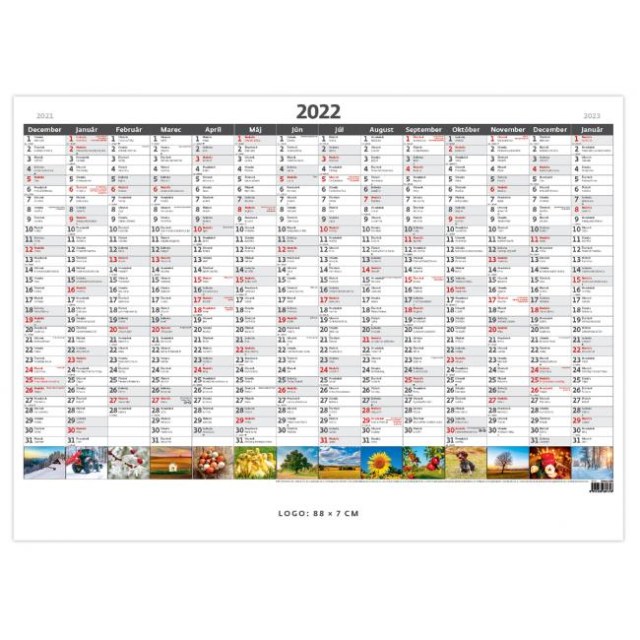 Nástenný kalendár štvormesačný s poznámkami 2025_1