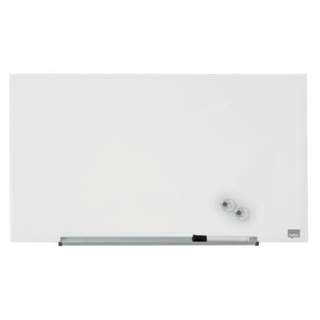Sklenená tabuľa Nobo Diamond biela 677x381 mm_1