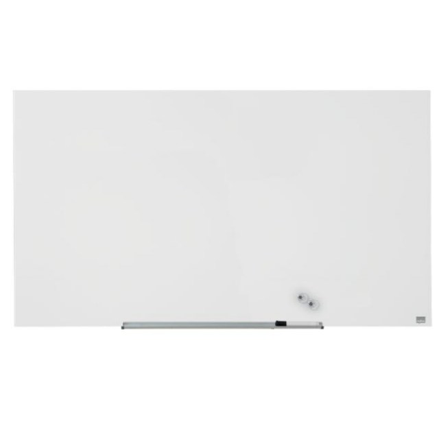 Sklenená tabuľa Nobo Diamond biela 1264x711 mm_1