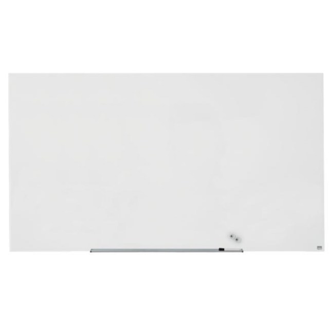 Sklenená tabuľa Nobo Diamond biela 85” 1900x1000mm_1