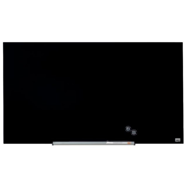 Sklenená tabuľa Nobo Diamond čierna 993x559 mm_1