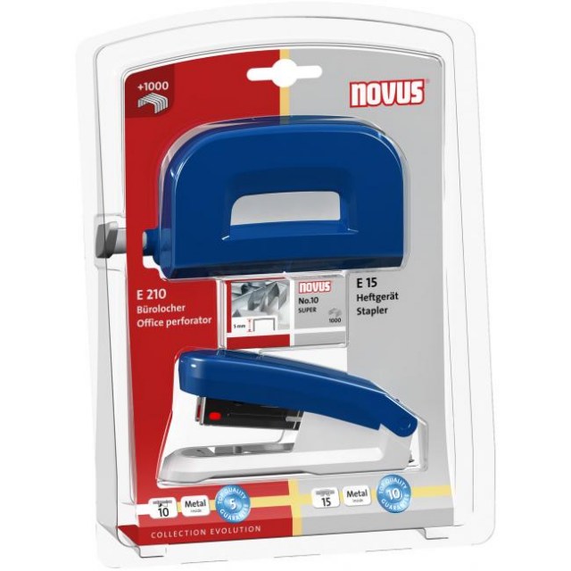 Súprava kolekcie Novus EVOLUTION E 15/E 210 modrá/sivá_1