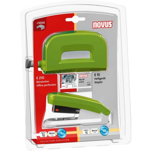 Súprava kolekcie NOVUS EVOLUTION E 15/E 210 zelená_1