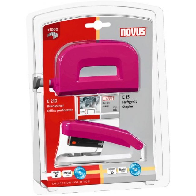 Súprava kolekcie NOVUS EVOLUTION E 15/E 210 ružová_1
