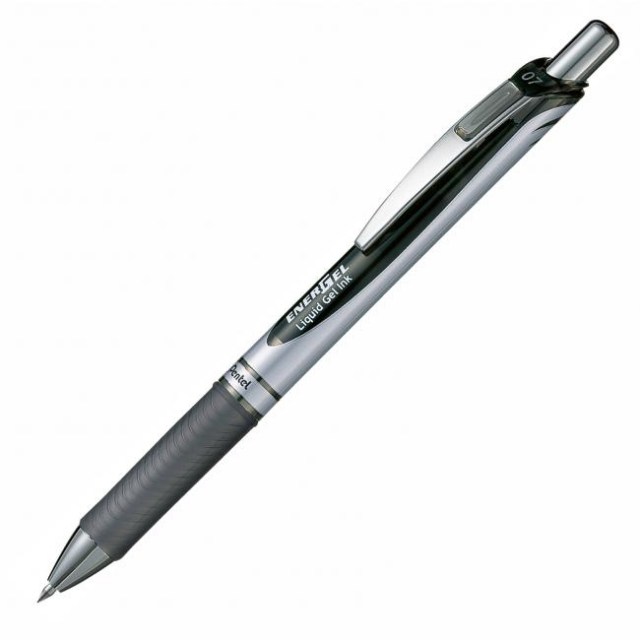 Gélový roller Pentel Energel 07, čierny_1