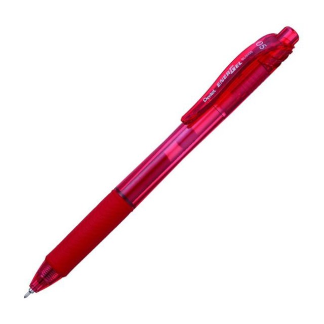 Gélový roller Pentel Energel X 05, červený_1