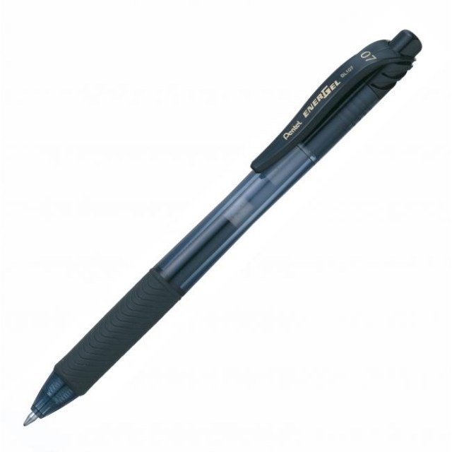 Gélový roller Pentel Energel X 07, čierny_1