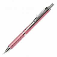 Gélový roller Pentel Energel Steel, ružový_1