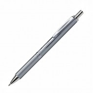 Gélový roller Pentel Energel Steel, strieborný_1