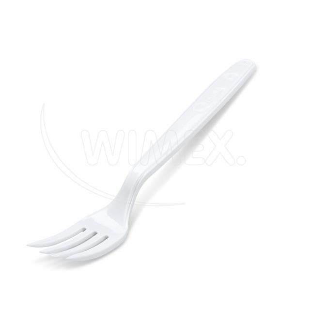 Vidlička (PP) opakovane použiteľná biela 18,5cm [50 ks]_4