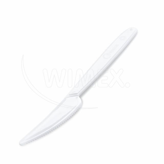Nôž (PP) opakovane použiteľný biely 18,5cm [50 ks]_4