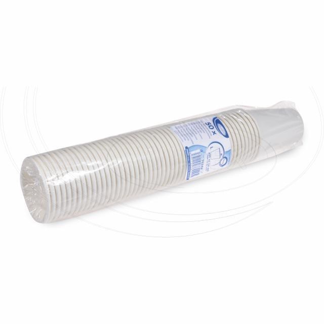 Papierový pohár biely O90mm 420ml L: 0,3L/12oz [50 ks]_2