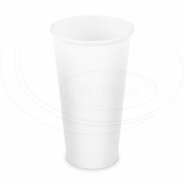 Papierový pohár biely O90mm 610ml XXL: 0,5L/20oz [50 ks]_3