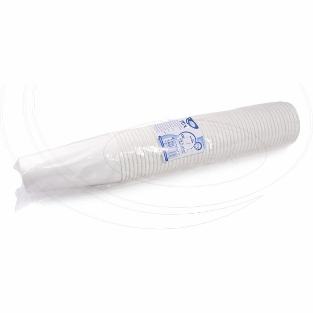 Papierový pohár biely O90mm 610ml XXL: 0,5L/20oz [50 ks]_2