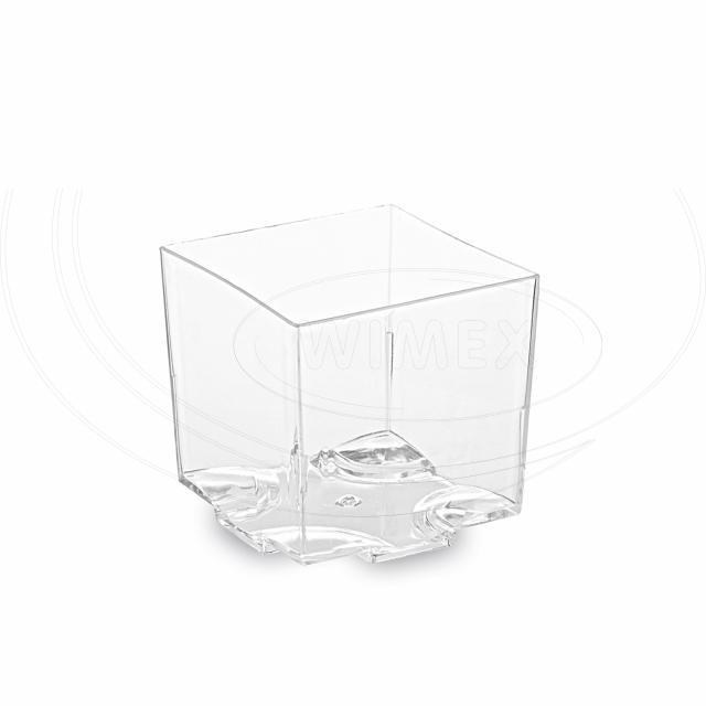 Fingerfood pohárik (PS) hranatý číry 44 x 44 x 43 mm 65ml [20 ks]_4
