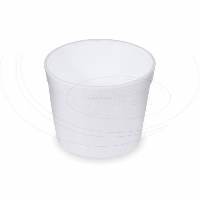 Termo-miska okrúhla biela 460 ml s viečkom do vnútra!!![25 ks] _1