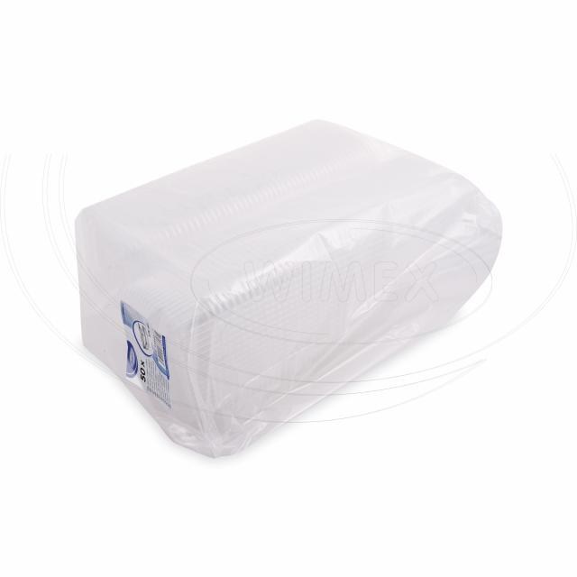 Miska (PP) s viečkom oválna priehľadná 375ml [50 ks]_2