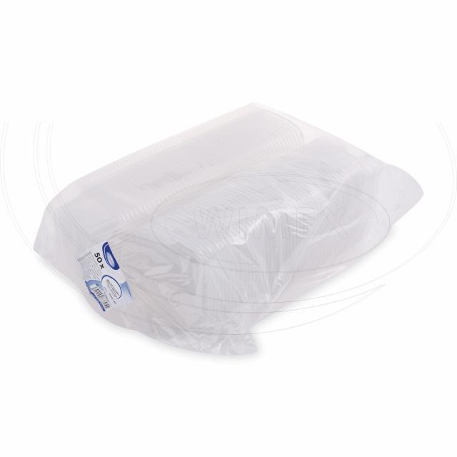 Miska (PP) s viečkom oválna priehľadná 500ml [50 ks]_2