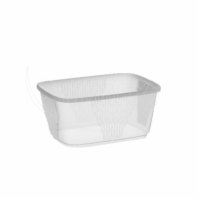Miska hranatá priehľadná 250 ml (PP) [1000 ks] DOPREDAJ_3
