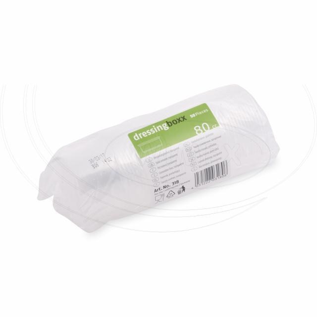 Dressingová miska (PP) priehľadná O70mm 80ml [50 ks]_2