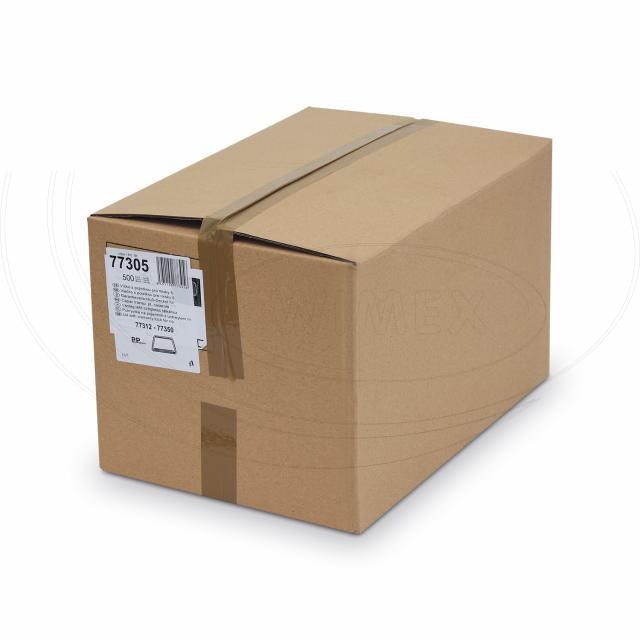 Viečko s poistkou (PP) priehľadné pre misku 108 x 81 mm [500 ks]_2