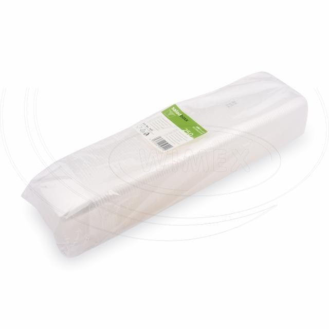 Miska (PP) hranatá priehľadná 108 x 81 mm 250ml [100 ks]_2