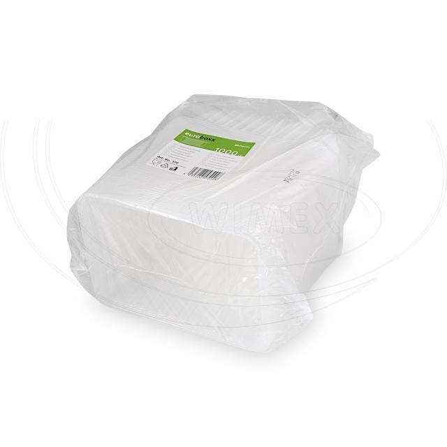 Vanička (PP) hranatá priehľadná 186 x 133 mm 1000ml [50 ks]_2