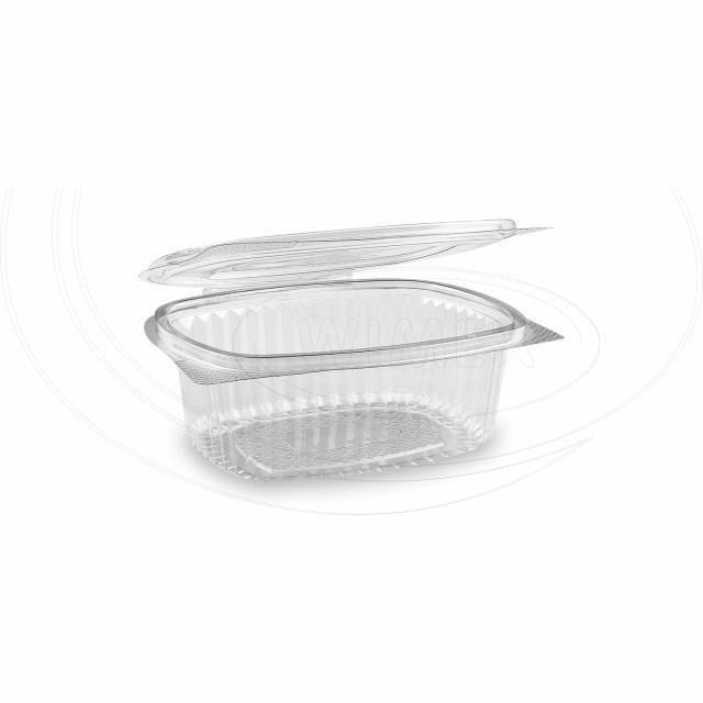 Miska (rPET) s viečkom oválna priehľadná 500ml [50 ks]_4