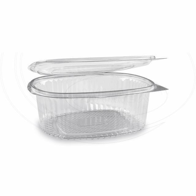 Miska (rPET) s viečkom oválna priehľadná 1000ml [50 ks]_3