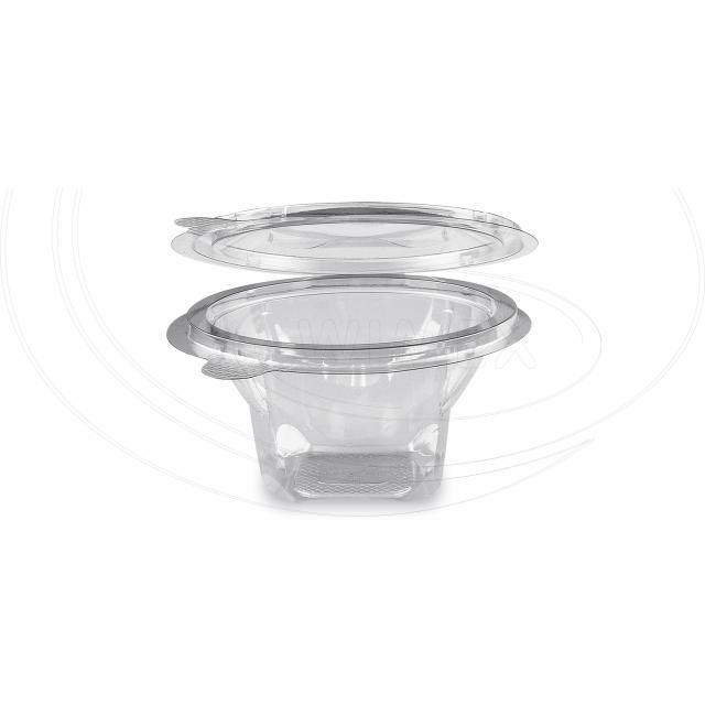 Miska (rPET) s viečkom okrúhla priehľadná 250ml [50 ks]_3
