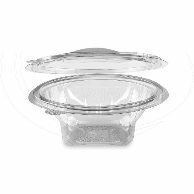 Miska (rPET) s viečkom okrúhla priehľadná 375ml [50 ks]_3